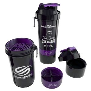 27oz Tumbler shaker w/pill/snack compartment